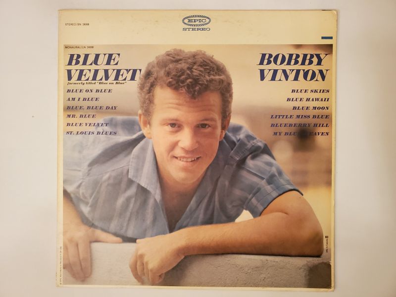 Bobby Vinton Blue Velvet vinyl record